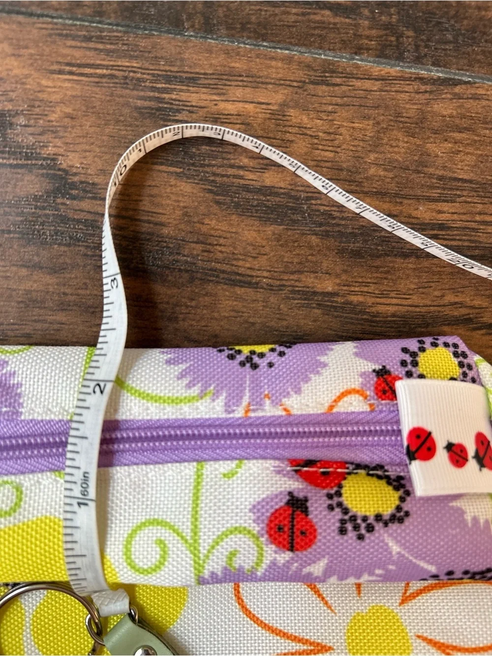Clinique, Makeup Bag Set Floral Yellow & Purple Cosmetic Pouch Set